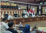 Kasrem 102/Pjg Hadiri Rapat Koordinasi Kesiapan Pilkada Serentak Tahun 2024.