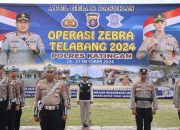 Polres Katingan Gelar Operasi Zebra Telabang 2024, Siap Ciptakan Lalu Lintas Kondusif Jelang Pemilu Damai