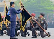 Polri Apel Gelar Pasukan Pengamanan Pelantikan Presiden RI dan Wakil Presiden RI