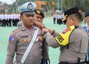 Wujudkan Kamseltibcarlantas, Kapolres Pulang Pisau Pimpin Apel Gelar Pasukan Ops Zebra Telabang 2024