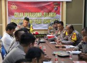 Evaluasi Kinerja, Kapolres Pulang Pisau Pimpin Gelar Operasional Bulanan 