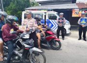 Operasi Zebra Telabang, Satlantas Polresta Palangka Raya Edukasikan Ketertiban Lalu Lintas