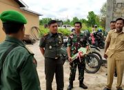 Membantu Mengatasi Kesulitan Rakyat,Kodim 1015/Sampit Serahkan Secara Simbolis Hasil RTLH   