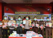 Polda Kalteng Musnahkan 50,6 KG Sabu Hasil Pengungkapan Kasus di Lamandau