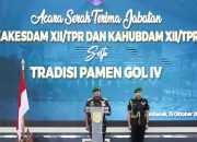 Pangdam Tanjungpura Pimpin Sertijab Kakesdam dan Kahubdam