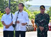 Panglima TNI Dampingi Presiden RI Resmikan Inpres Jalan Daerah di Aceh Besar