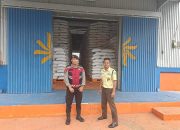 Bantu Jaga Ketahanan Pangan, Satsamapta Cek Stok dan Harga Beras di Gudang BULOG Bukit Tunggal 