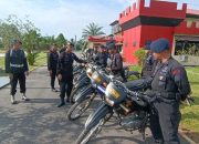 Apel Gelar Sarpras, Batalyon B Pelopor Laksanakan Pengecekan Kendaraan Roda Dua