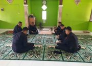 Tingkatkan Iman dan Taqwa, Personel Kompi 3 Batalyon B Pelopor Satbrimob Polda Kalteng Gelar Binrohtal