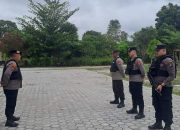 Pastikan Keamanan Kantor KPU dan Gudang Logistik Pemilu, Polres Katingan Siagakan Personel