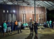 Polsek Tanah Siang Polres Murung Raya Amankan Kampanye Paslon Bupati dan Wakil Bupati Murung Raya di Desa Karali