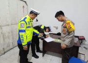 Pelihara Keamanan, Anggota Satlantas Polresta Palangka Raya Kunjungi Kantor Bawaslu dan KPU
