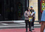 Wakapolres Katingan Pimpin Apel Siaga Pelantikan Presiden dan Wakil Presiden