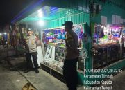Antisipasi Kejahatan, Polsek Timpah Laksanakan Patroli Malam Hari