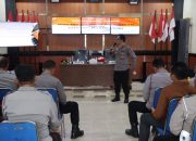 Personil Polres Pulang Pisau Ikuti Sosialisasi dan Penyuluhan Hukum dari Bidkum Polda Kalteng