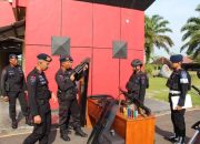 Batalyon B Pelopor Brimob Kalteng Gelar Apel Kesiapan, Pastikan Sarana dan Prasarana Siap Operasi Dengan Maksimal