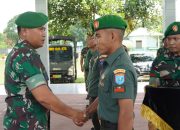 Kenaikan Pangkat 24 Prajurit di Kodim 1019/Katingan, Simbol Kebanggaan dan Amanah Besar di Masa Depan