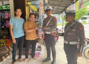 Sat Lantas Polres Kotim ajak Masyarakat Di Sampit untuk Tertib lalu lintas.