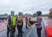 Jalin Sinergritas Kodim 1019/Ktg Hadiri Gelar pasukan Operasi Zebra Telabang Ta 2024.