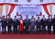Komandan Kodim 1015/Sampit Hadiri Pengambilan Sumpah Janji Pimpinan DPRD Kabupaten Seruyan.