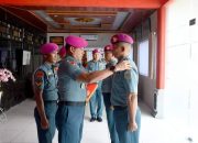 Danyonif 5 Marinir Pimpin Pengukuhan Wakil Komandan Dan Perwira Seksi Logistik