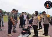 Polres Katingan Mantapkan Kesiapsiagaan Lewat Apel Pengecekan Sarpras Jelang Pengamanan Pilkada 2024