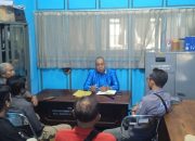 Ketua DPC PWRI dan Kawan kawan Mendatangi Kantor Perhubungan Terkait Masalah Getek Penyebrangan Desa Ayawan.