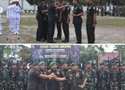 Danrem 102/Pjg Pimpin Sertijab Dandim 1019/Katingan dan Danyonif 631/Antang di Palangka Raya