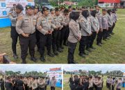 Polresta Palangka Raya Siap Amankan Pilkada, TNI-Polri Gelar Latihan Sispam Kota Gabungan