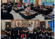 Kajati Kalteng Terima Kunjungan Kakanwil Bea Cukai Kalbagselteng