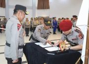 Sertijab Dipimpin Kapolda, Jabatan Dirreskrimsus dan Dirsamapta Polda Kalteng Resmi Berganti