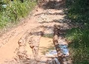 Keluhan Warga di Dua Desa Tentang Akses Jalan Lintas Kabupaten