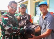 Pangdam XII/Tpr Resmikan Sumur Bor Program TNI Manunggal Air di Desa Sungai Pisau