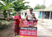 Himbauan Bhabinkamtibmas kepada warga binaan tentang bahaya kebakaran hutan dan lahan