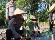 Polres Katingan Dukung Program 100 Hari Kerja Presiden Prabowo-Gibran, Buka Lahan Budidaya untuk Ketahanan Pangan