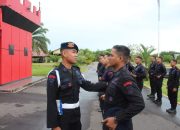 Tingkatkan Disiplin, Provos Batalyon B Pelopor Gelar Pemeriksaan Ketat Sikap Tampang Personel