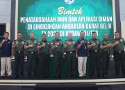 Kodam Tanjungpura Gelar Bimtek Penatausahaan BMN dan Siman V2