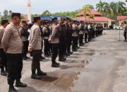 Berikan Rasa Aman dan Nyaman, Polres Pulang Pisau Kerahkan Personil Pengamanan Kampanye Pilkada