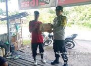 Bhabinkamtibmas Sosialisasi Layanan Call Center Polsek Jabiren Raya Kepada warga binaan