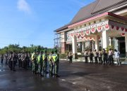 Pengamanan Ketat 122 Personel Gabungan TNI-Polri Siap Kawal Debat Kedua Pilkada Katingan 2024