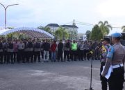 Waspers Pelaksanaan Tugas, Sipropam Polresta Palangka Raya Cek kesiapan Personel Pam KKR Akbar 