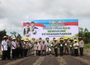 Polres Katingan Dukung Program Ketahanan Pangan Nasional Resmikan Gugus Tugas Secara Virtual