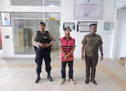 Anggota Satsamapta Polresta Palangka Raya Kawal Sidang Tahanan ke Pengadilan Tipikor 