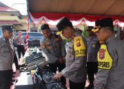 Kunker ke Polres Pulang Pisau, Wakapolda Kalteng Cek Kesiapan Pengamanan Pilkada Serentak 