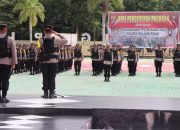 Siap Amankan TPS di Wilayahnya, Polres Pulang Pisau Terjunkan Ratusan Personel Pengamanan 