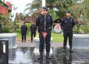 Siap Amankan Pilkada 2024, Batalyon B Pelopor Satbrimob Polda Kalteng laksanakan Gelar Pasukan di sampit