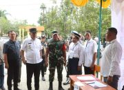 Pastikan Aman dan Lancar, Pangdam XII/Tpr bersama Forkopimda Tinjau Langsung ke TPS