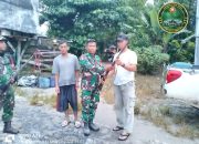 Bersatu Jaga Kondusivitas, Warga Gunung Mas Serahkan Senjata Api Menjelang Pilkada 2024