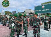 Kodim 1016/Palangka Raya Gelar Sidak HP Cegah Prajurit Terlibat Judi Online