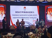 Paslon HEBAT Luar Bias di Debat Kandidat Ke ll Cabup dan Cawabup MURA